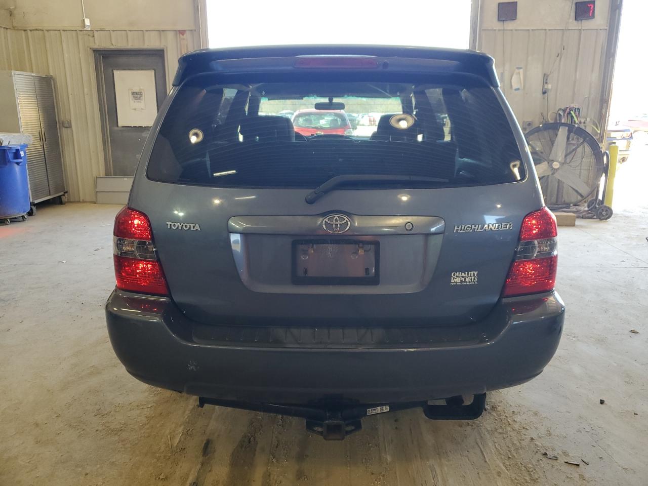 2007 Toyota Highlander VIN JTEGD21A470163858 Copart auction photo, front end damage thumbnail 6
