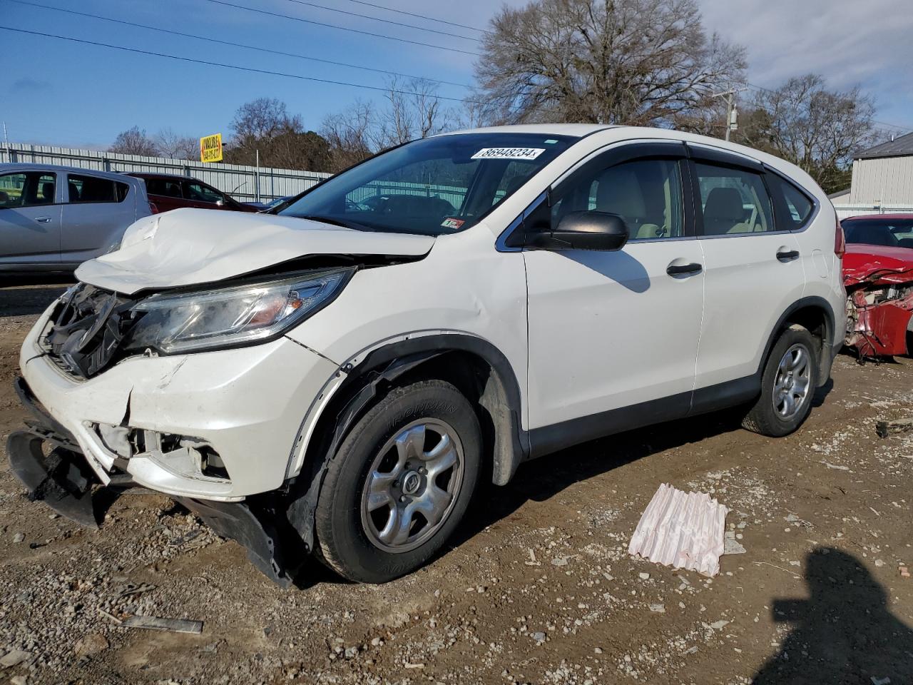 2016 Honda CR-V VIN 5J6RM4H38GL119354