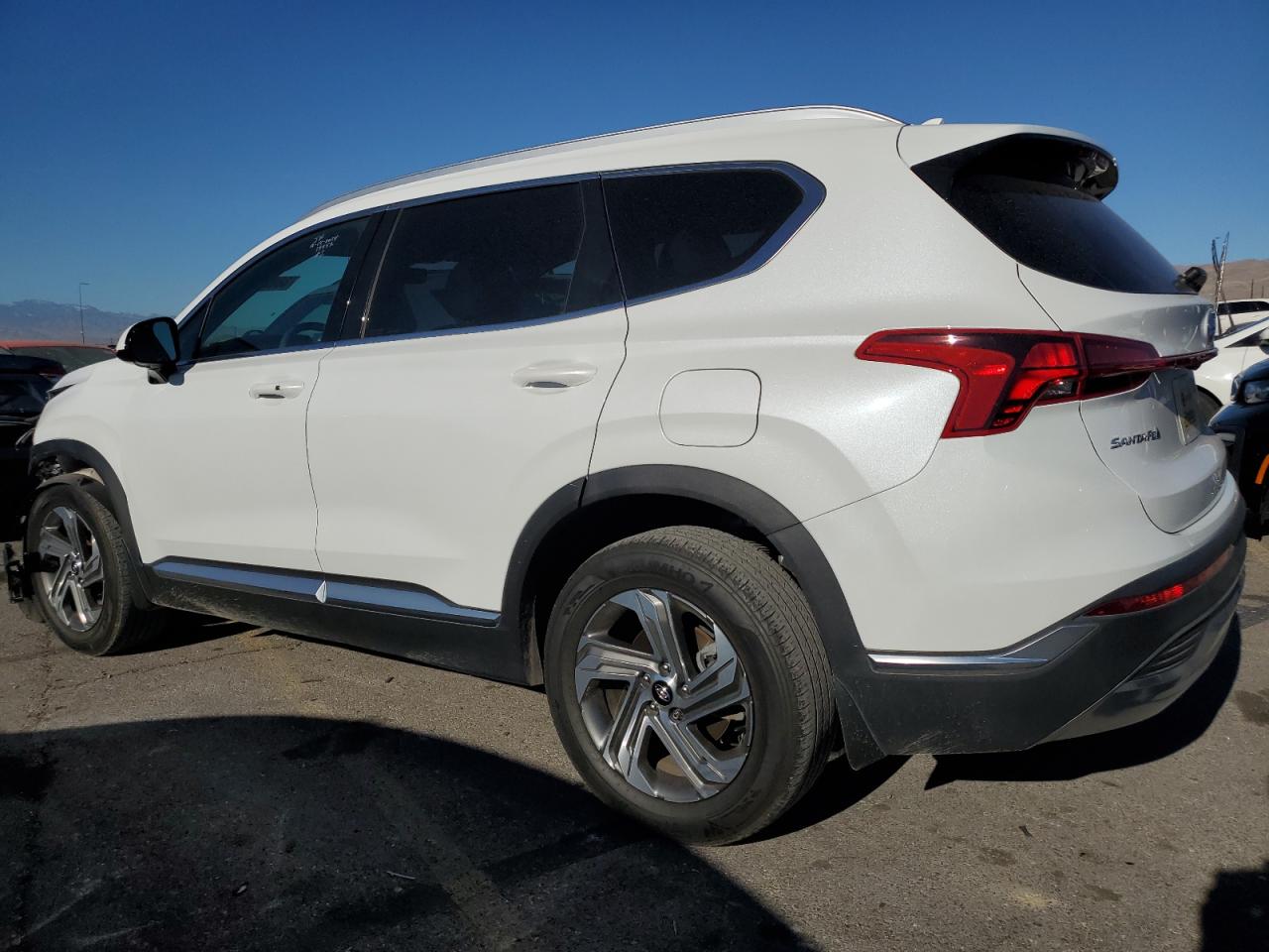 2021 Hyundai Santa Fe VIN 5NMS24AJ7MH368750 Copart auction photo, front end damage thumbnail 2