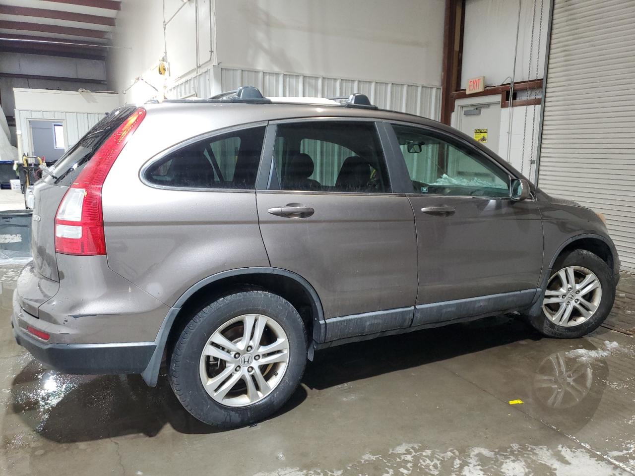 2010 Honda CR-V VIN 5J6RE4H70AL017330 Copart auction photo, front end / side damage thumbnail 3