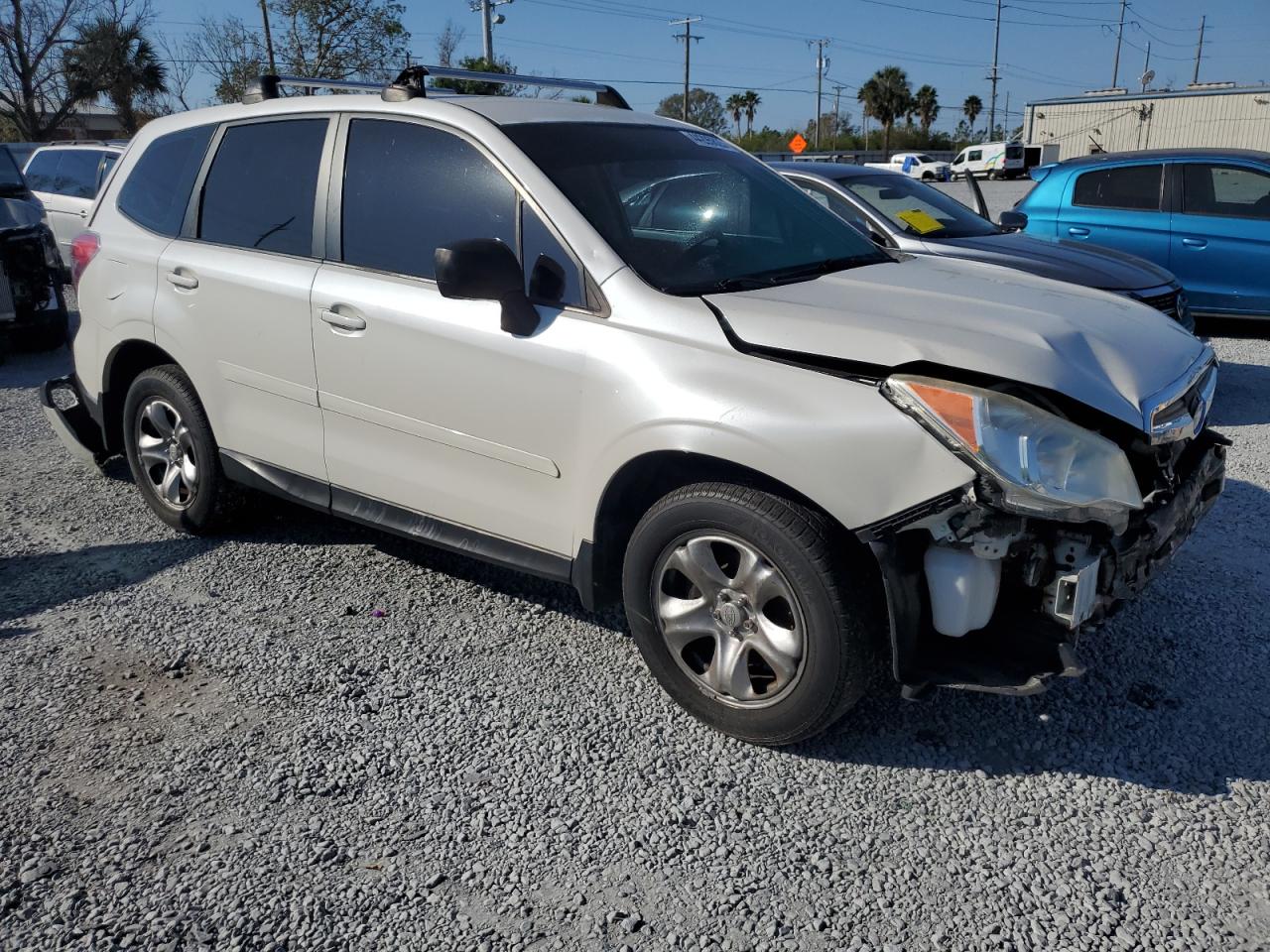 2014 Subaru Forester VIN JF2SJAACXEH432335 Copart auction photo, front end damage thumbnail 4
