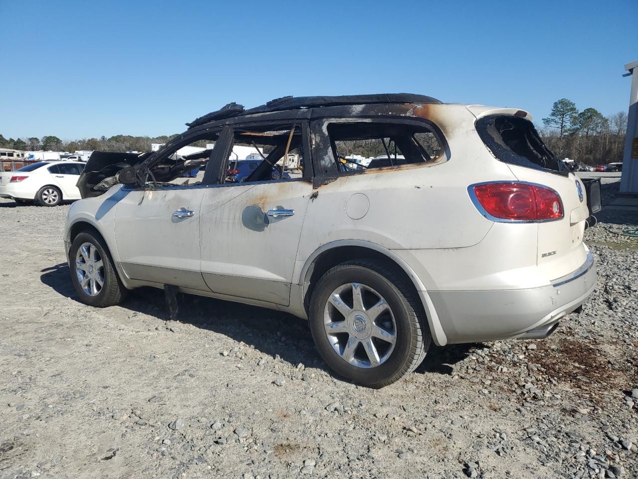 2009 Buick Enclave VIN 5GAER23D19J114295 Copart auction photo, burn damage thumbnail 2