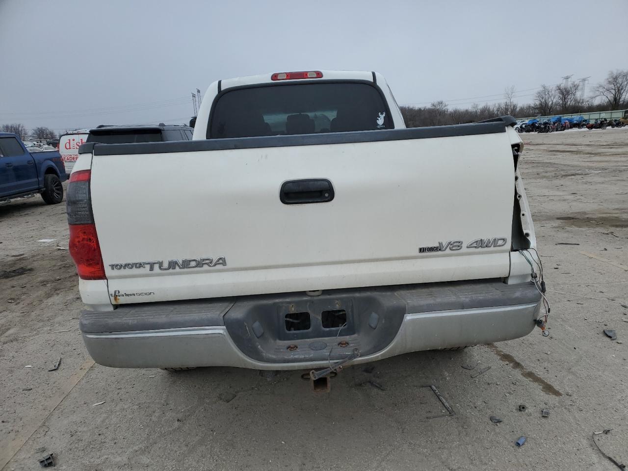 2004 Toyota Tundra VIN 5TBDT44124S452448 Copart auction photo, all over damage thumbnail 6