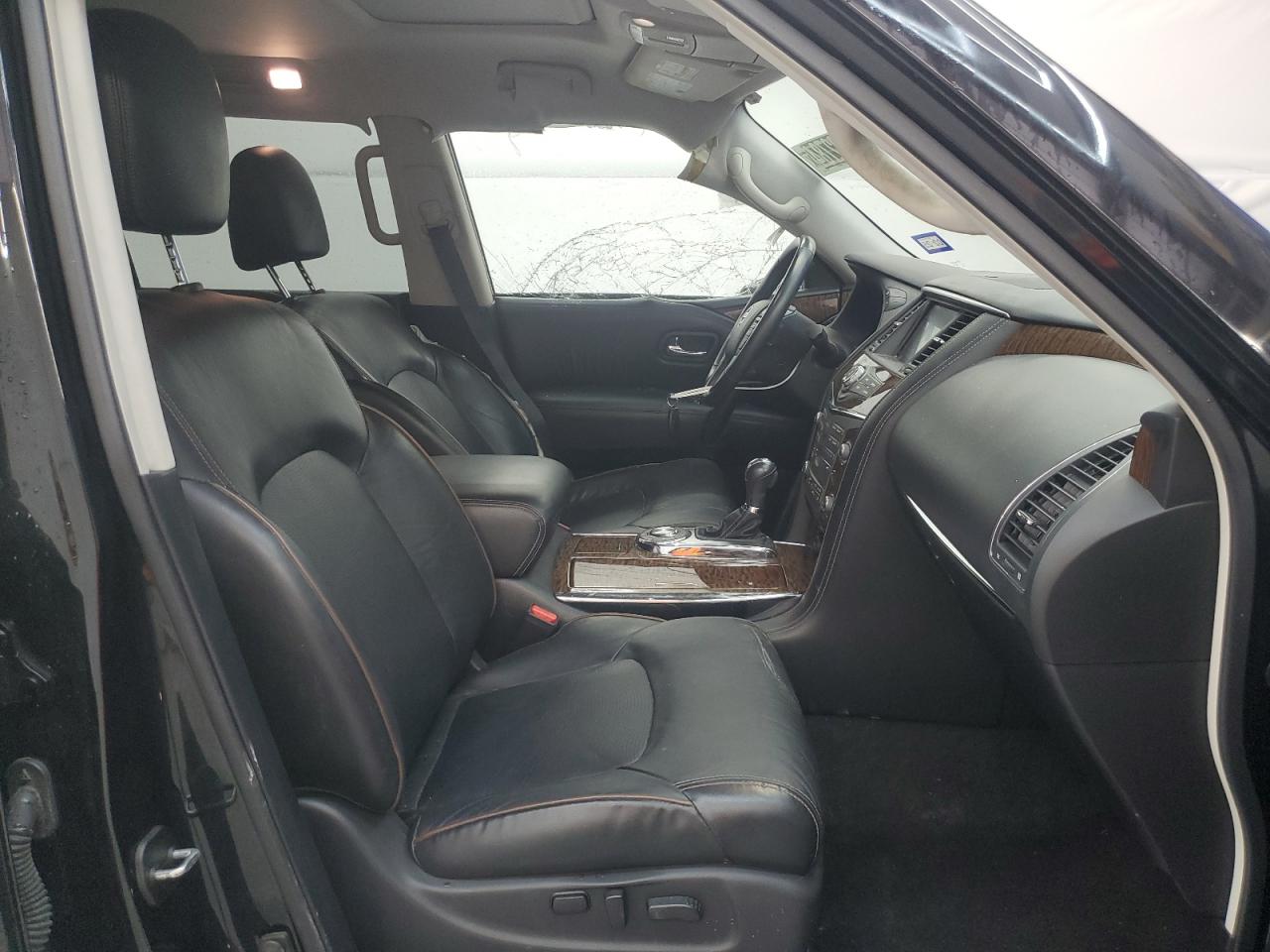 2020 Nissan Armada VIN JN8AY2NDXL9110451 Copart auction photo, side damage thumbnail 7