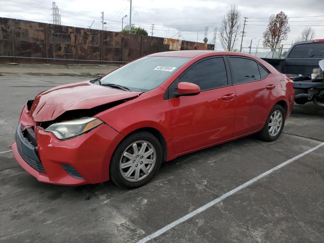 2014 Toyota Corolla VIN 2T1BURHE7EC130520
