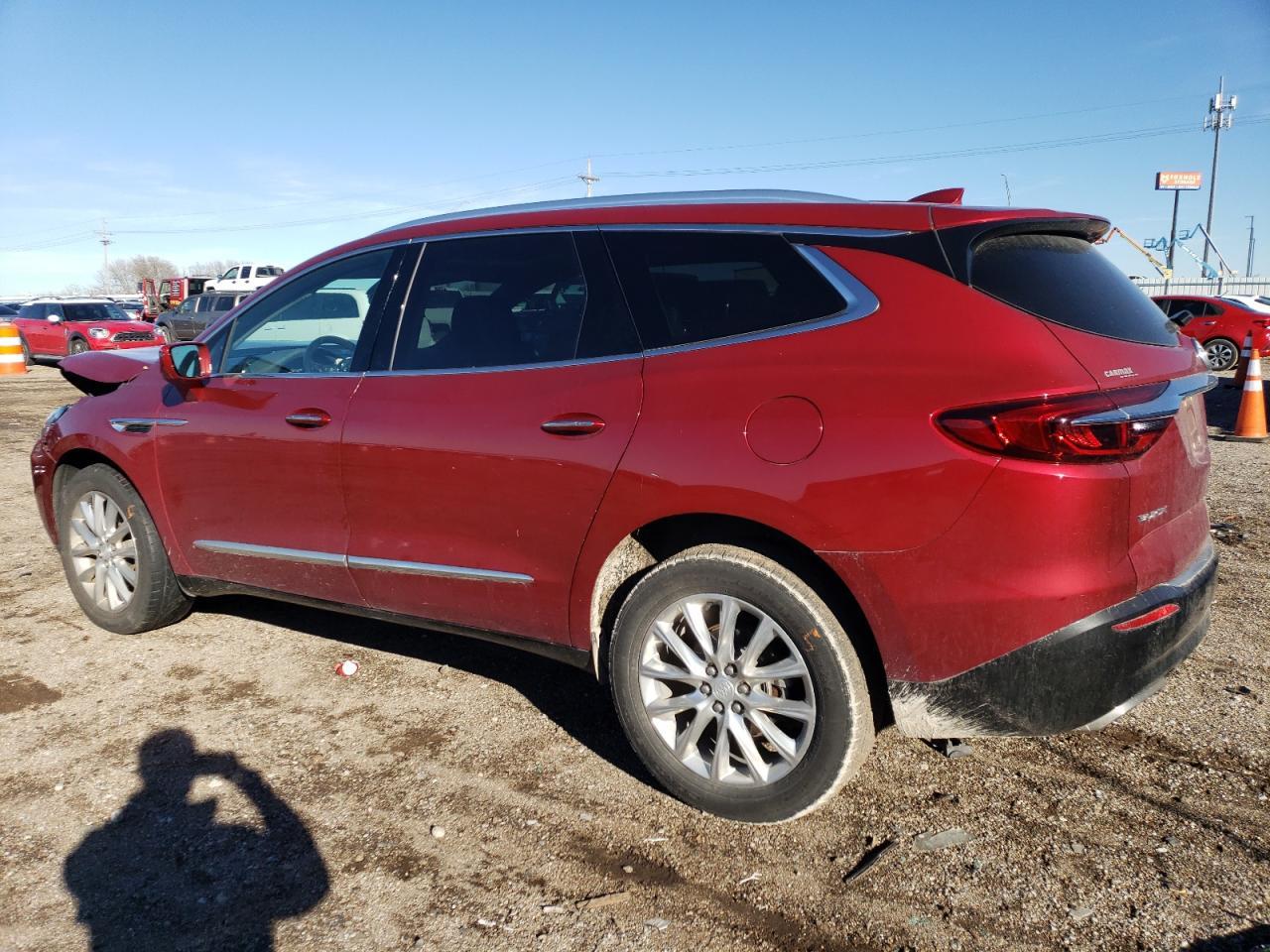 2018 Buick Enclave VIN 5GAEVBKW9JJ197106 Copart auction photo, front end damage thumbnail 2