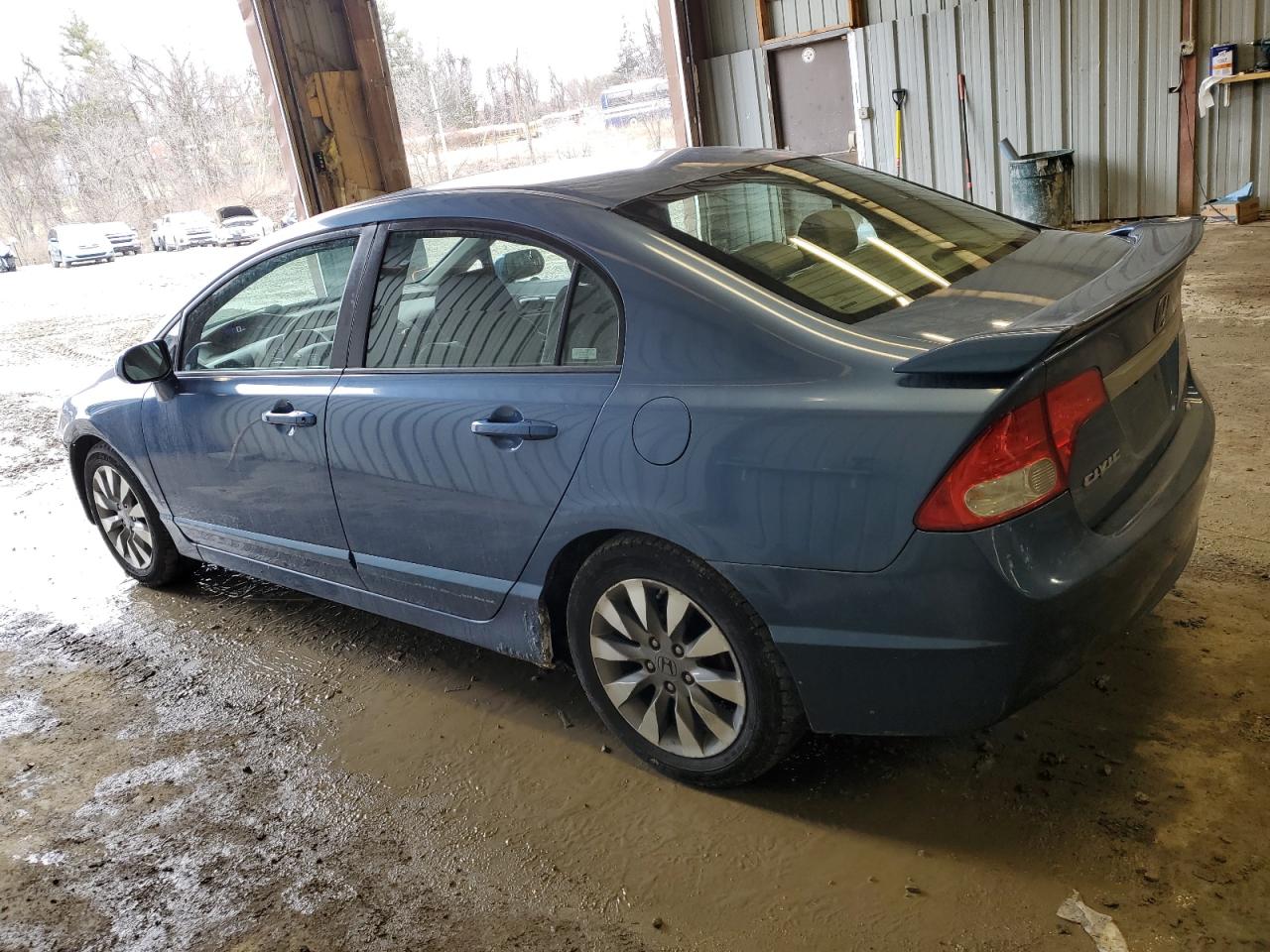 2009 Honda Civic VIN 2HGFA16839H349528 Copart auction photo, front end damage thumbnail 2