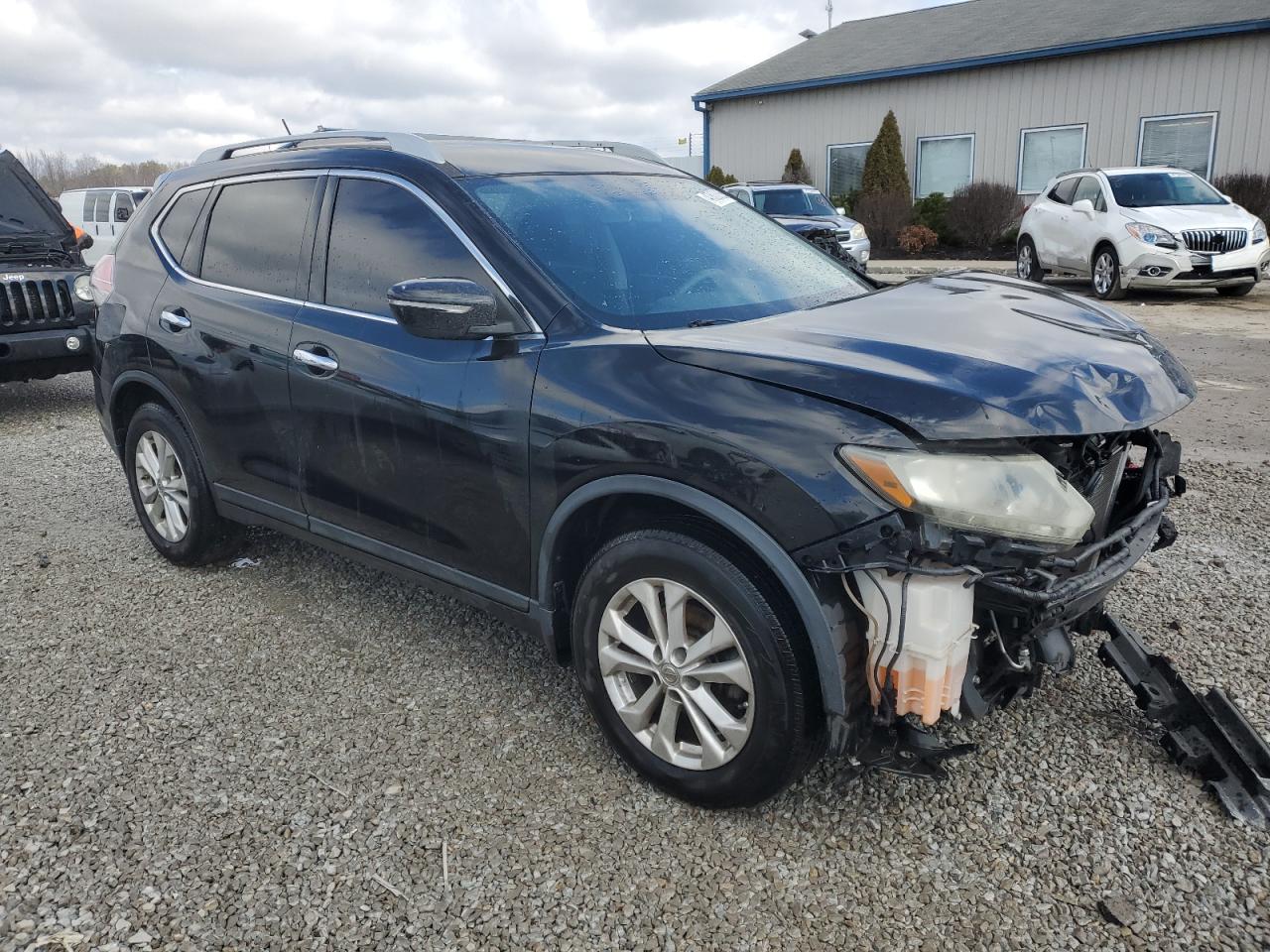 2014 Nissan Rogue VIN 5N1AT2MT6EC807362 Copart auction photo, front end damage thumbnail 4