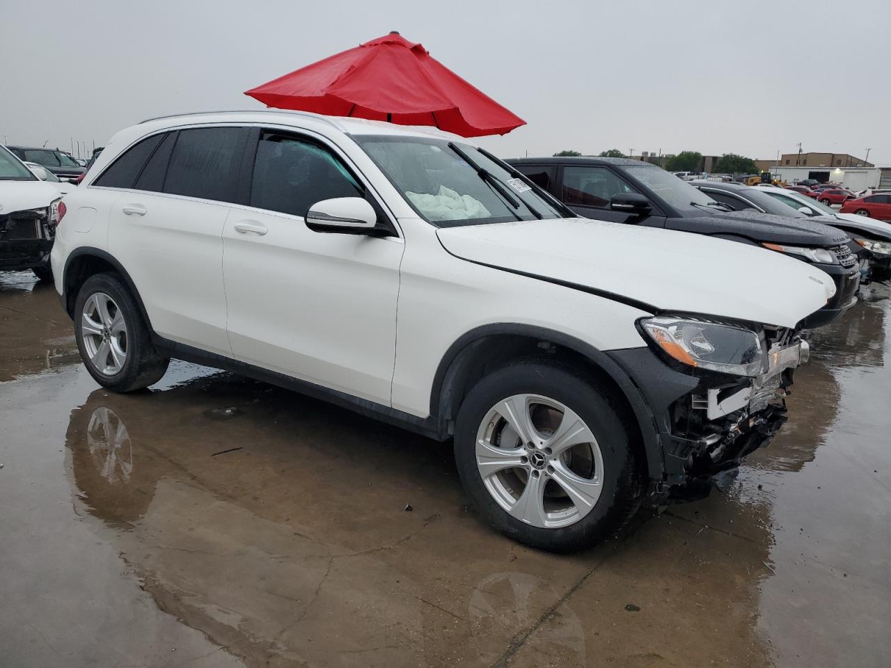 2018 Mercedes-Benz GLC VIN WDC0G4JB5JV080784 Copart auction photo, front end damage thumbnail 4