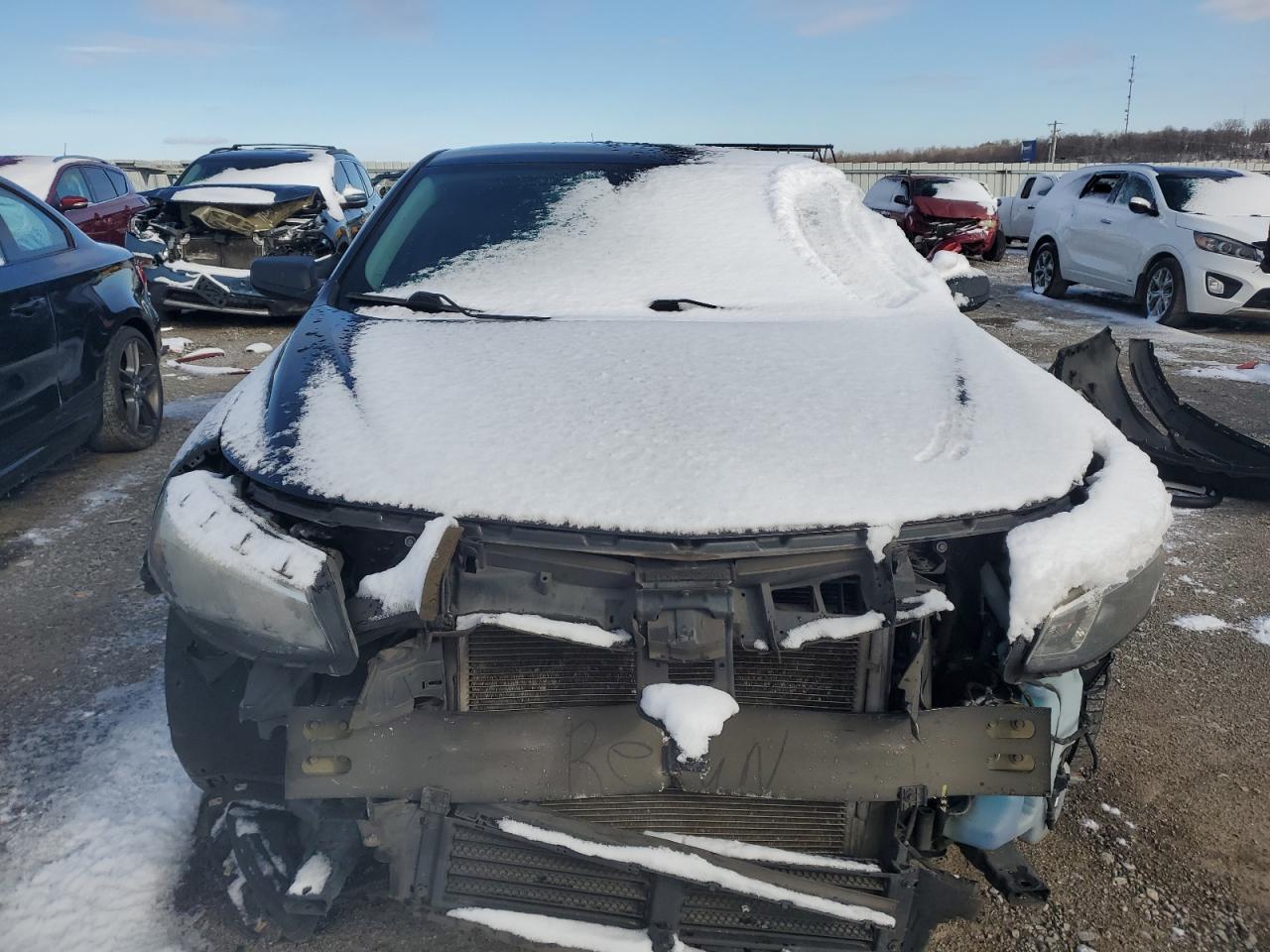 2017 Chevrolet Malibu VIN 1G1ZC5ST3HF164282 Copart auction photo, front end damage thumbnail 5