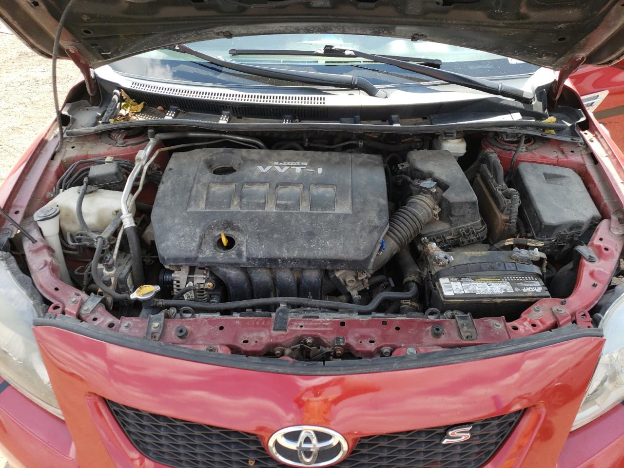 2010 Toyota Corolla VIN 2T1BU4EE9AC532363 Copart auction photo, all over / hail damage thumbnail 11