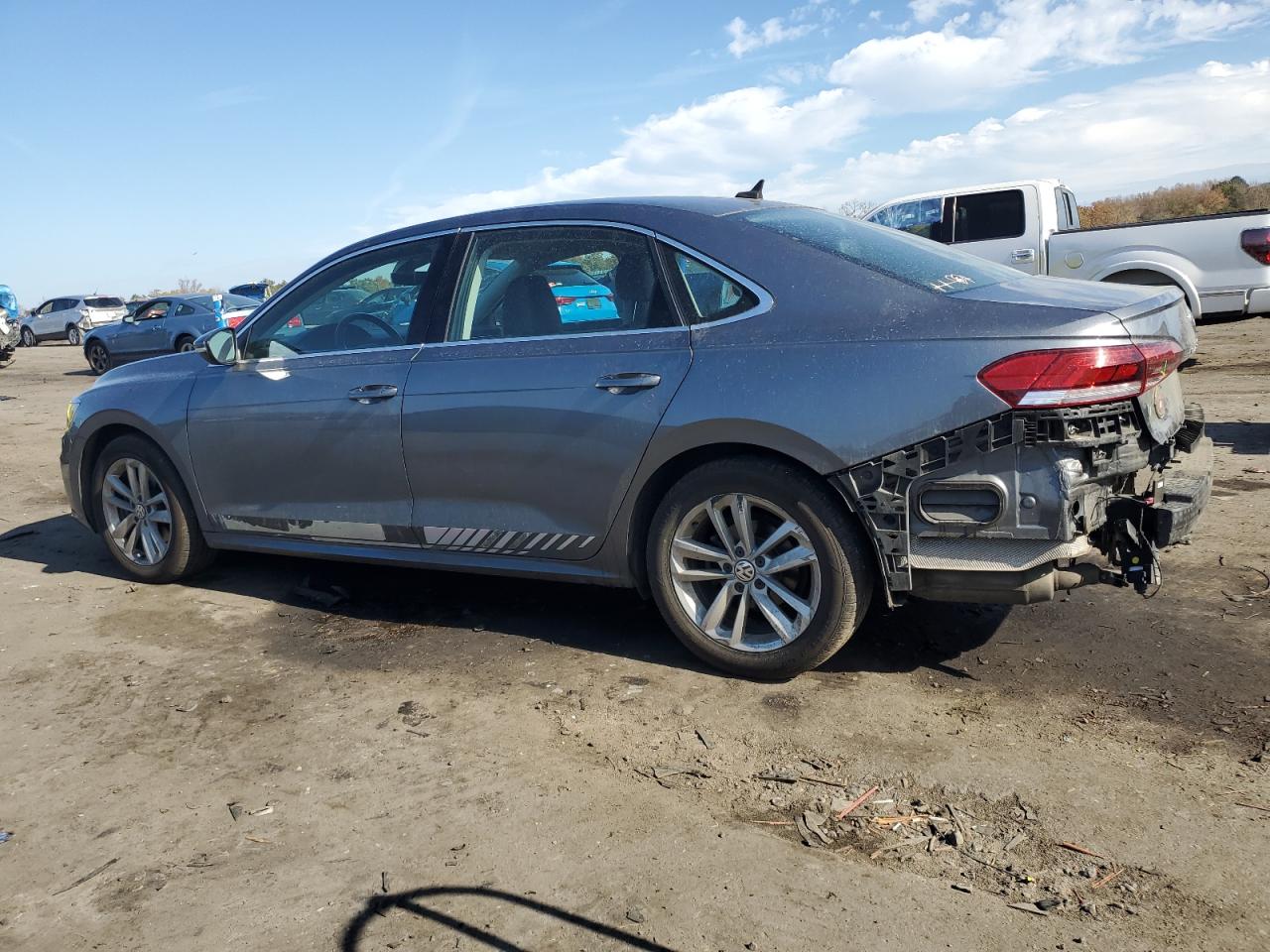 2020 Volkswagen Passat VIN 1VWSA7A37LC009074 Copart auction photo, rear end / minor dent/scratches damage thumbnail 2