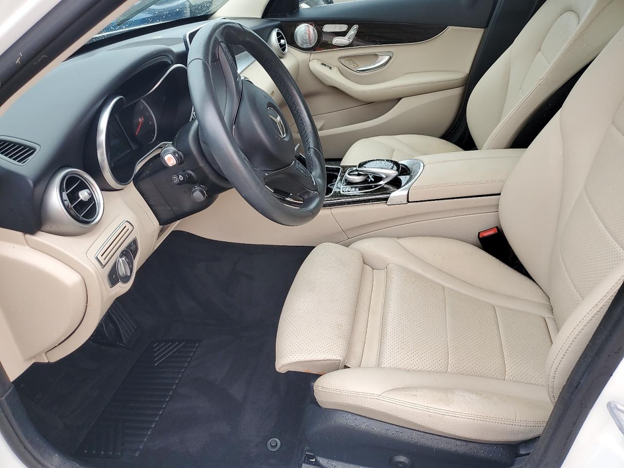 2018 Mercedes-Benz C-klasse VIN WDDWF4KB2JR330143 Copart auction photo, water/flood damage thumbnail 8