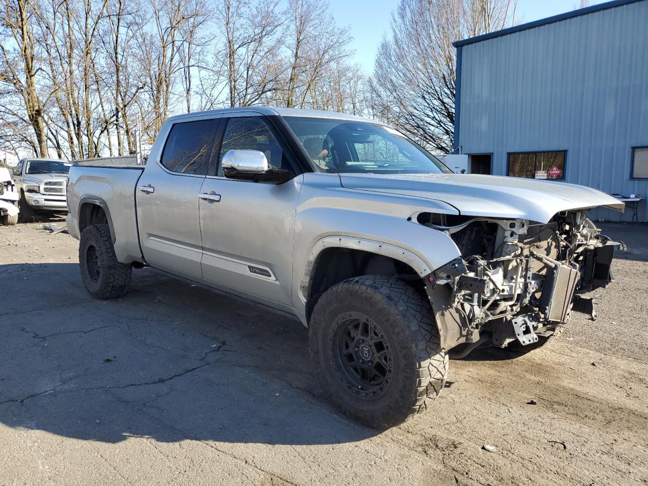 2022 Toyota Tundra VIN 5TFMA5EC9NX005128 Copart auction photo, front end damage thumbnail 4