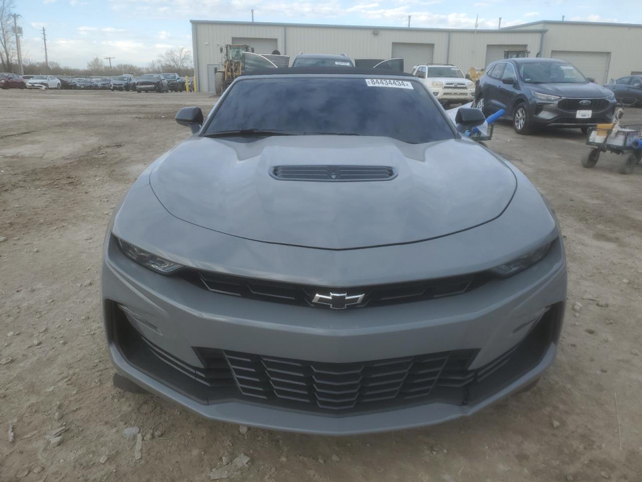 2022 Chevrolet Camaro VIN 1G1FH3D78N0100780 Copart auction photo, side damage thumbnail 5