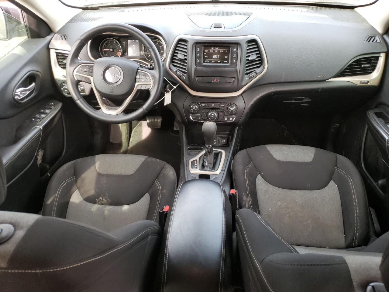 2014 Jeep Grand Cherokee VIN 1C4PJLCB1EW158619 Copart auction photo, front end / hail damage thumbnail 8