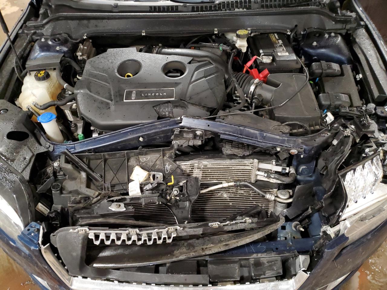 2017 Lincoln MKZ VIN 3LN6L5E97HR649856 Copart auction photo, front end damage thumbnail 11