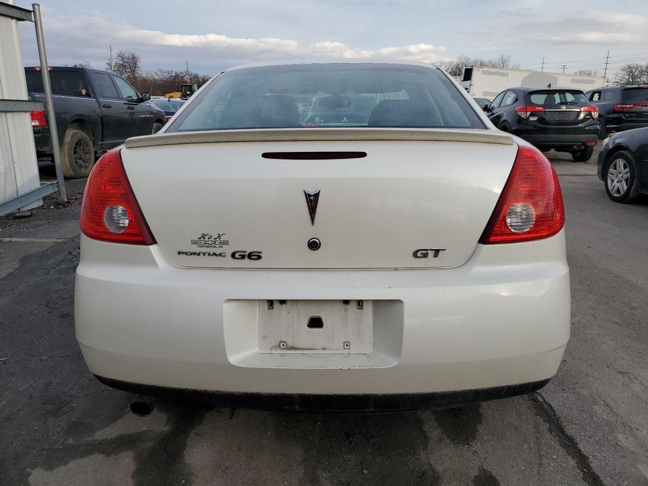2008 Pontiac G6 VIN 1G2ZH57N384179786 Copart auction photo, front end / side damage thumbnail 6