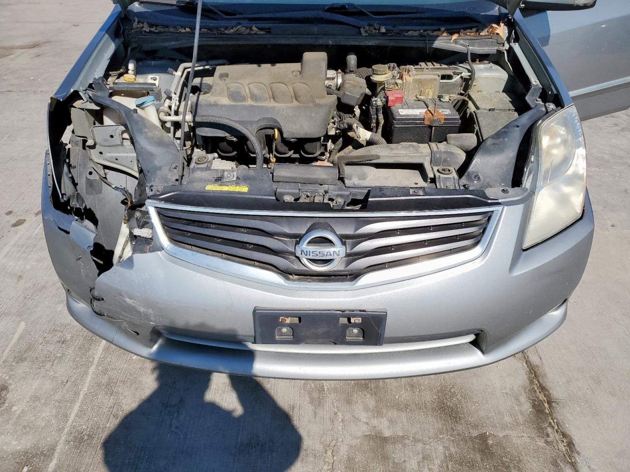 2011 Nissan Sentra VIN 3N1AB6AP3BL696830 Copart auction photo, front end damage thumbnail 11