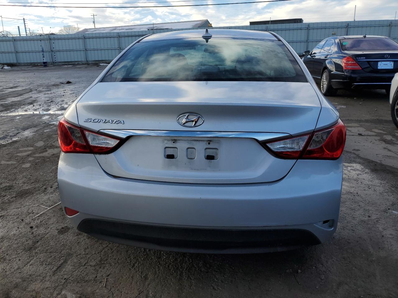 2014 Hyundai Sonata VIN 5NPEB4AC6EH819721 Copart auction photo, mechanical / side damage thumbnail 6