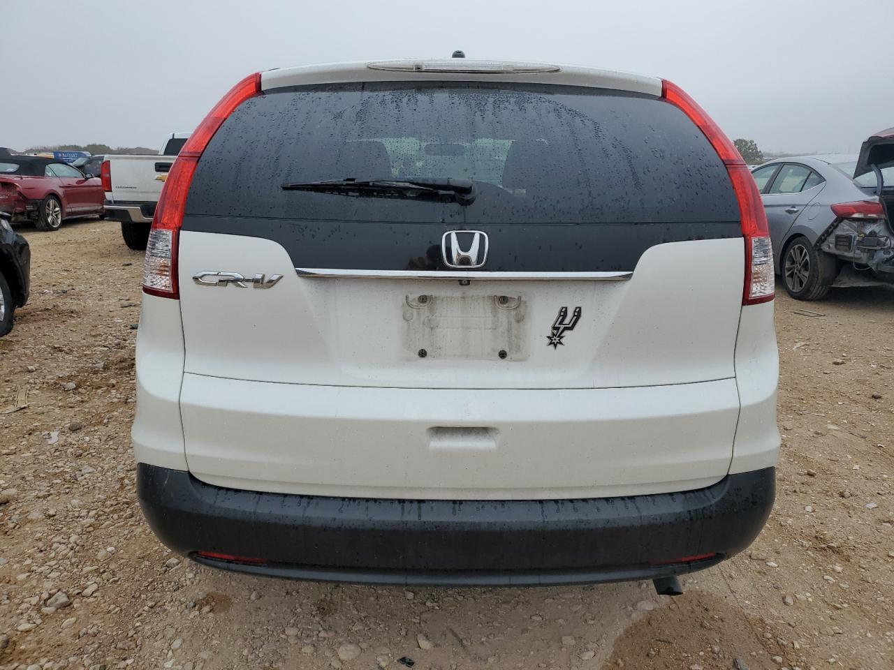 2014 Honda CR-V VIN 5J6RM3H58EL037505 Copart auction photo, front end / side damage thumbnail 6