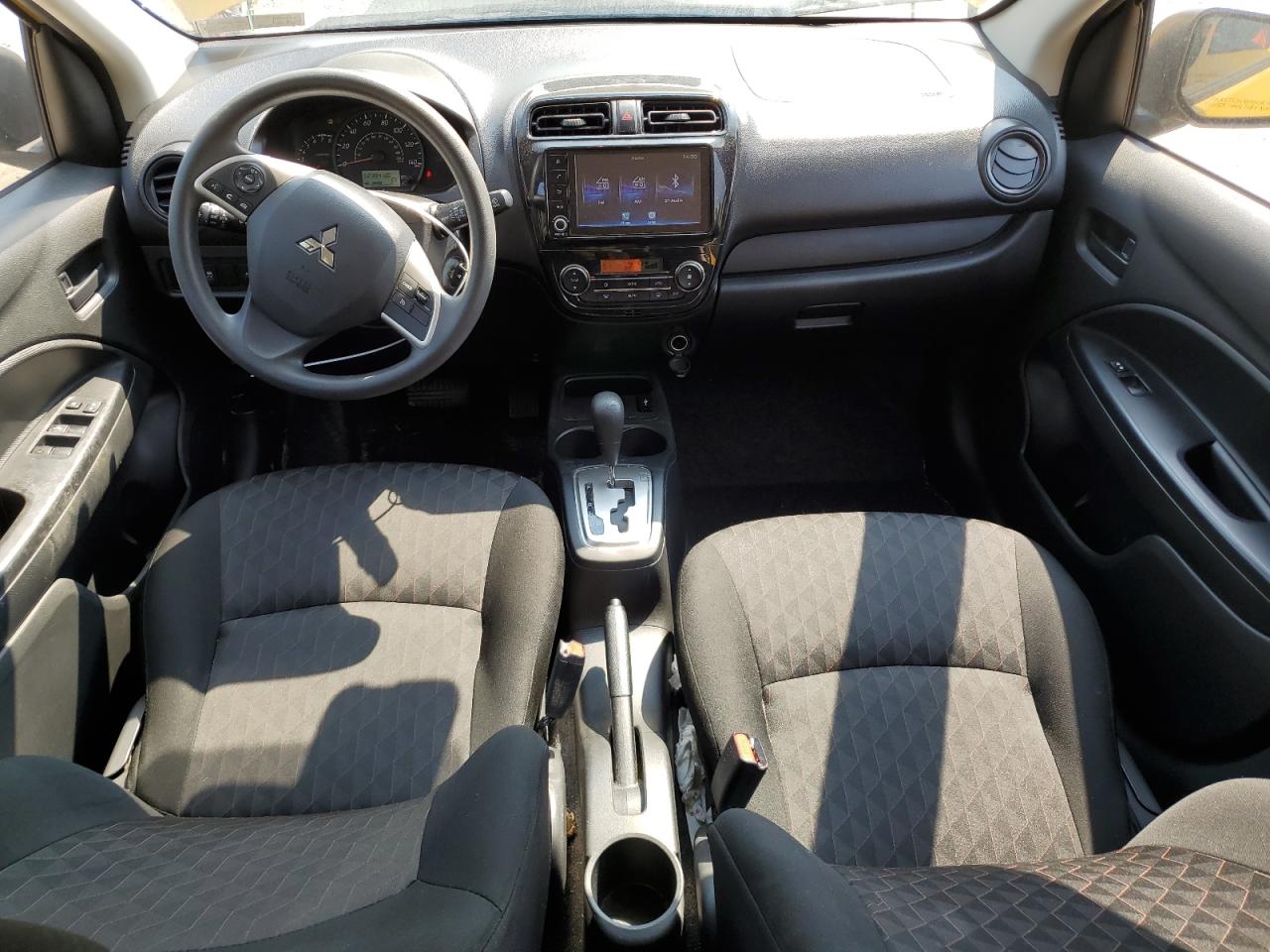 2021 Mitsubishi Mirage VIN ML32AUHJ3MH004936 Copart auction photo, rear end damage thumbnail 8