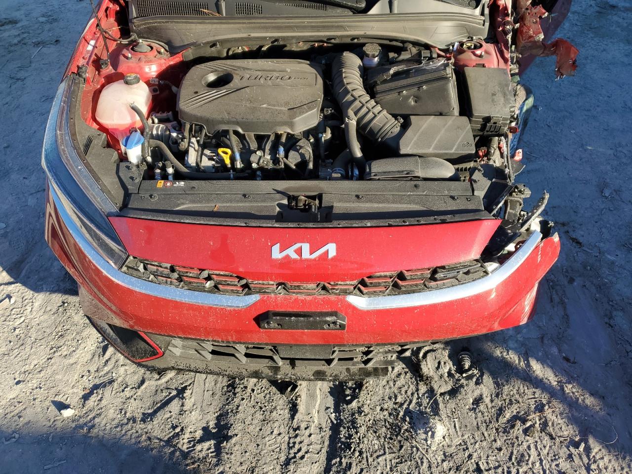 2023 KIA Forte VIN 3KPF44AC9PE513571 Copart auction photo, front end / side damage thumbnail 11