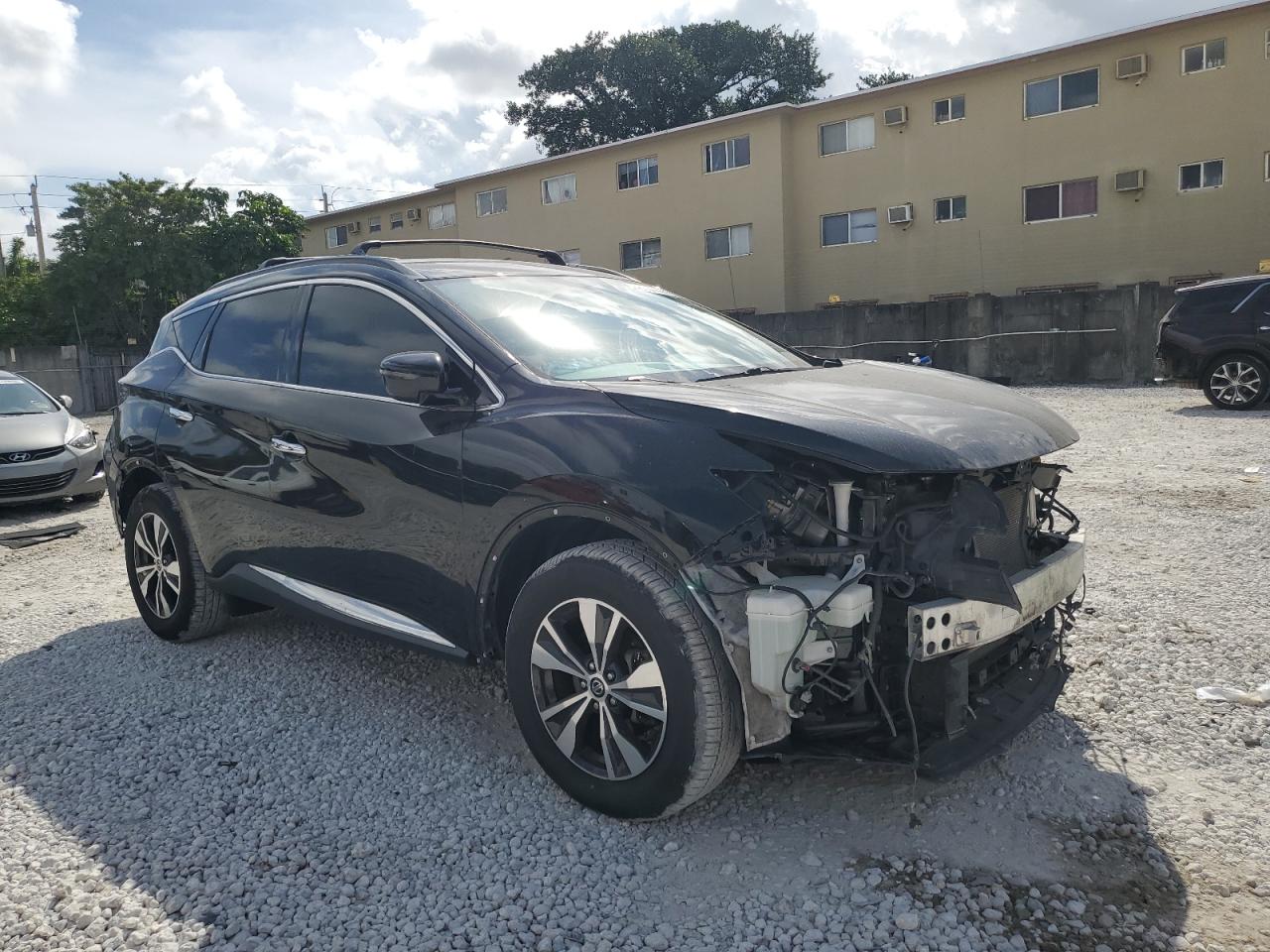 2019 Nissan Murano VIN 5N1AZ2MJ1KN138513 Copart auction photo, front end / rear end damage thumbnail 4