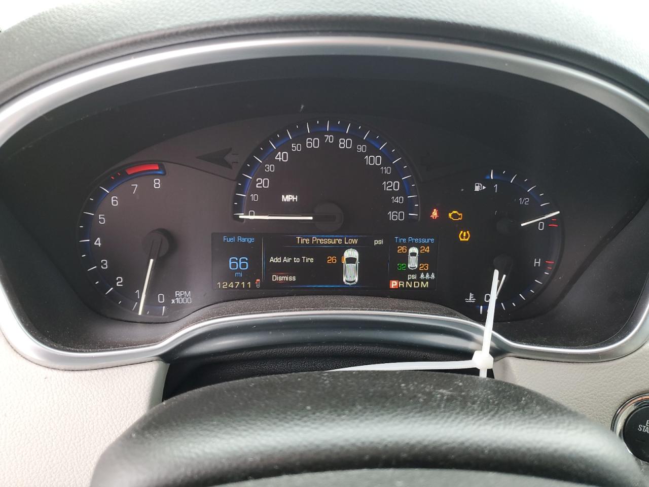 2015 Cadillac SRX VIN 3GYFNEE34FS640865 Copart auction photo, front end damage thumbnail 9
