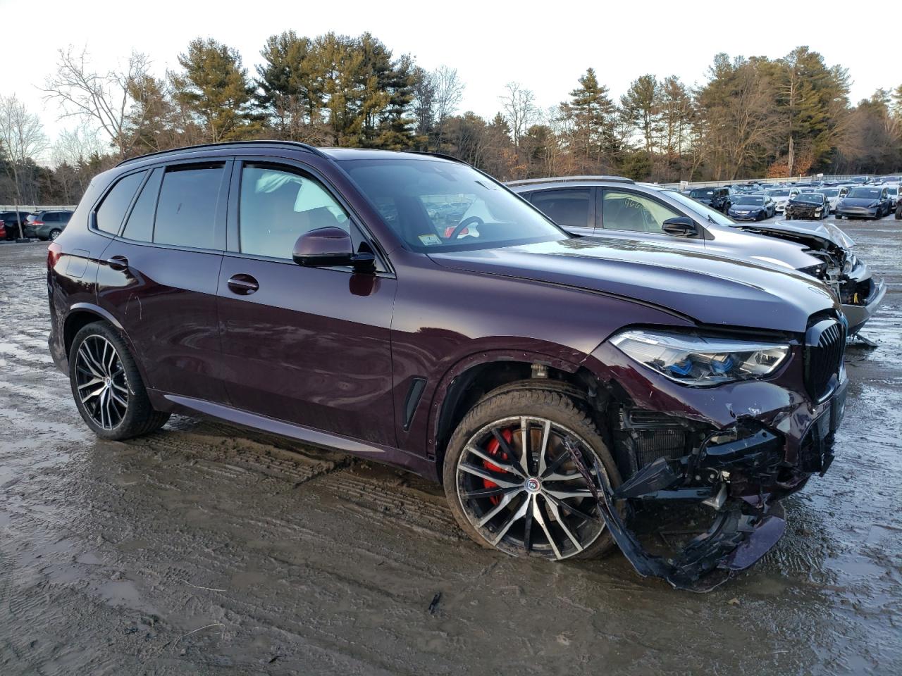 2022 BMW X5 VIN 5UXJU4C02N9M64369 Copart auction photo, front end / minor dent/scratches damage thumbnail 4