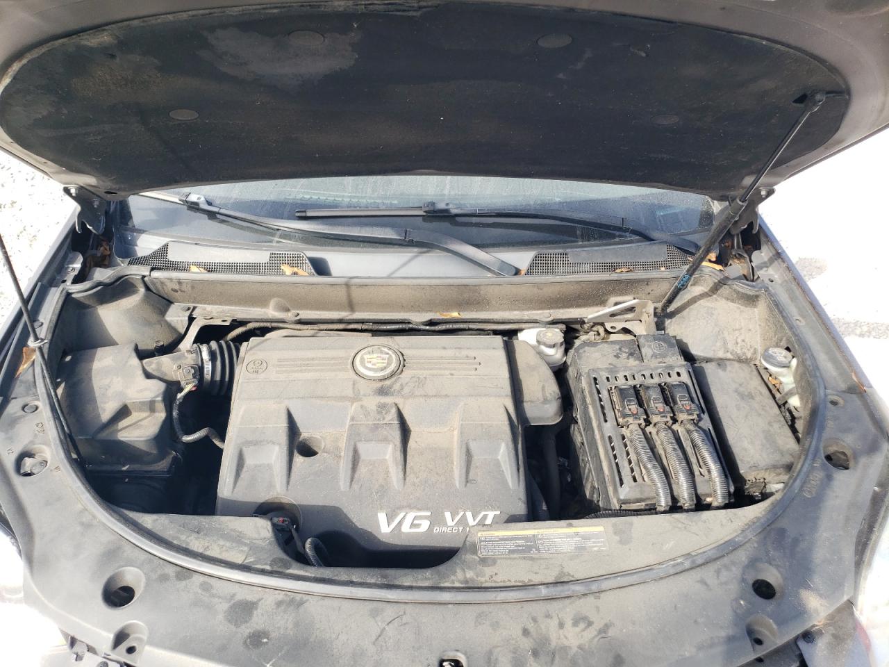 2012 Cadillac SRX VIN 3GYFNAE30CS502356 Copart auction photo, all over / undercarriage damage thumbnail 12