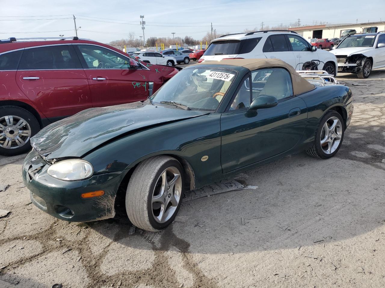 2001 Mazda MX-5 VIN JM1NB353410213975 - Copart auction photo