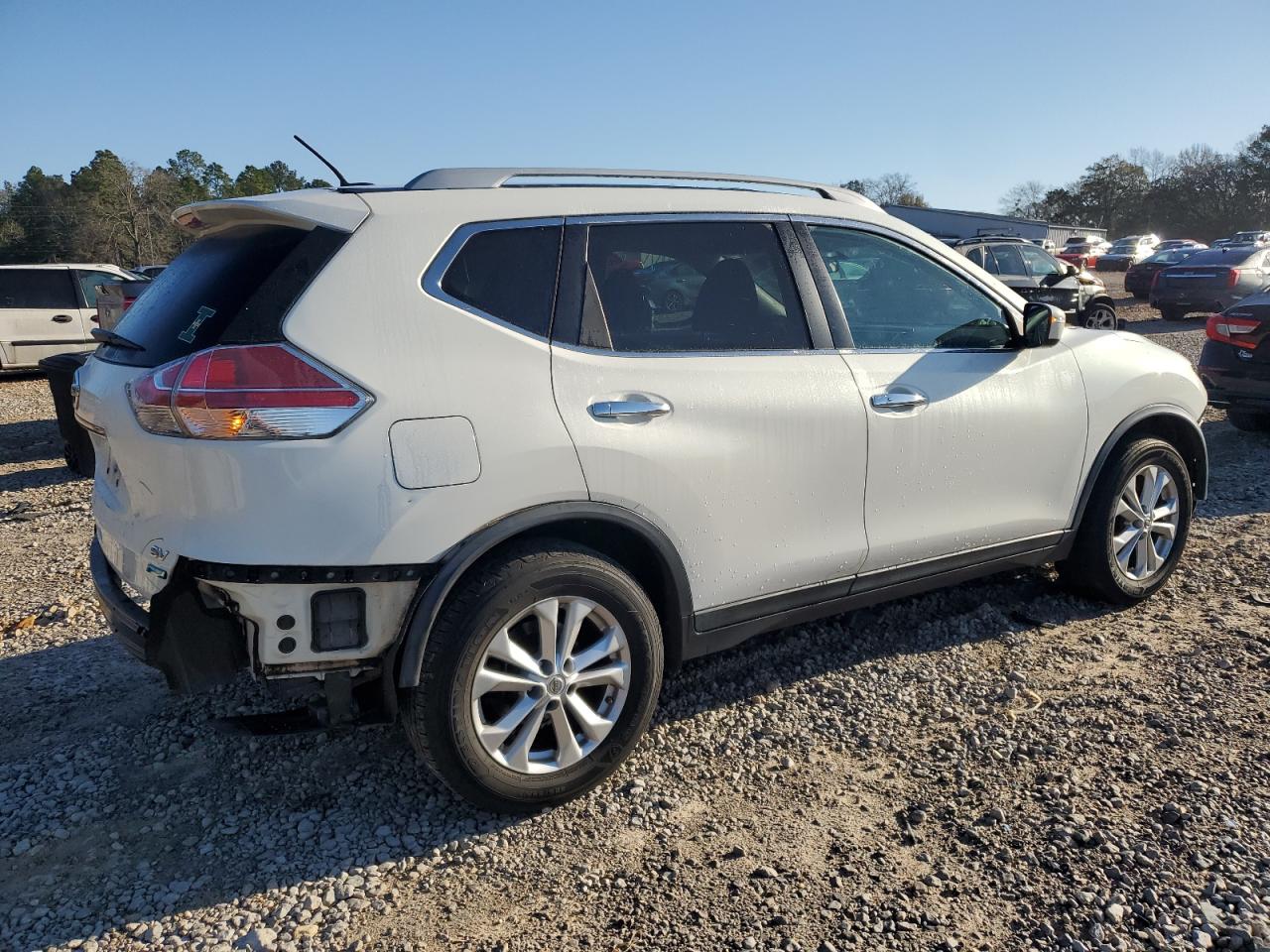 2014 Nissan Rogue VIN 5N1AT2MT1EC752321 Copart auction photo, rear end / front end damage thumbnail 3