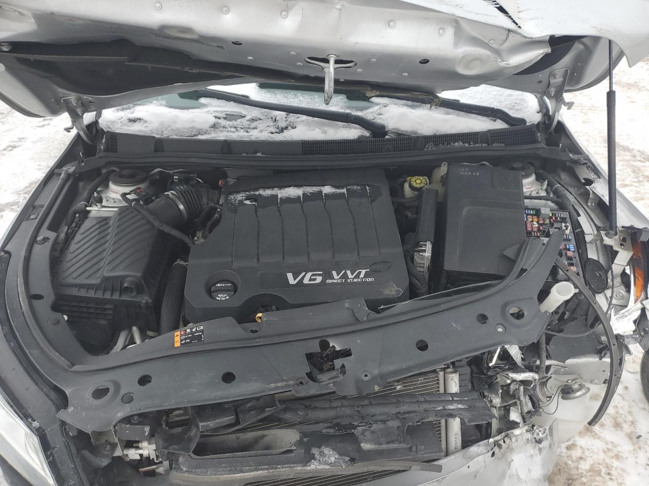2015 Buick LaCrosse VIN 1G4GB5G35FF153190 Copart auction photo, front end / side damage thumbnail 12
