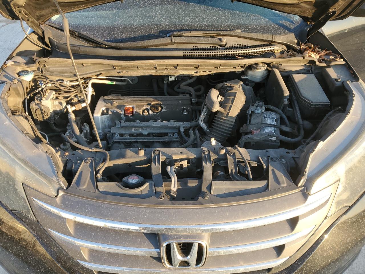 2012 Honda CR-V VIN 2HKRM4H34CH609570 Copart auction photo, rear end damage thumbnail 13