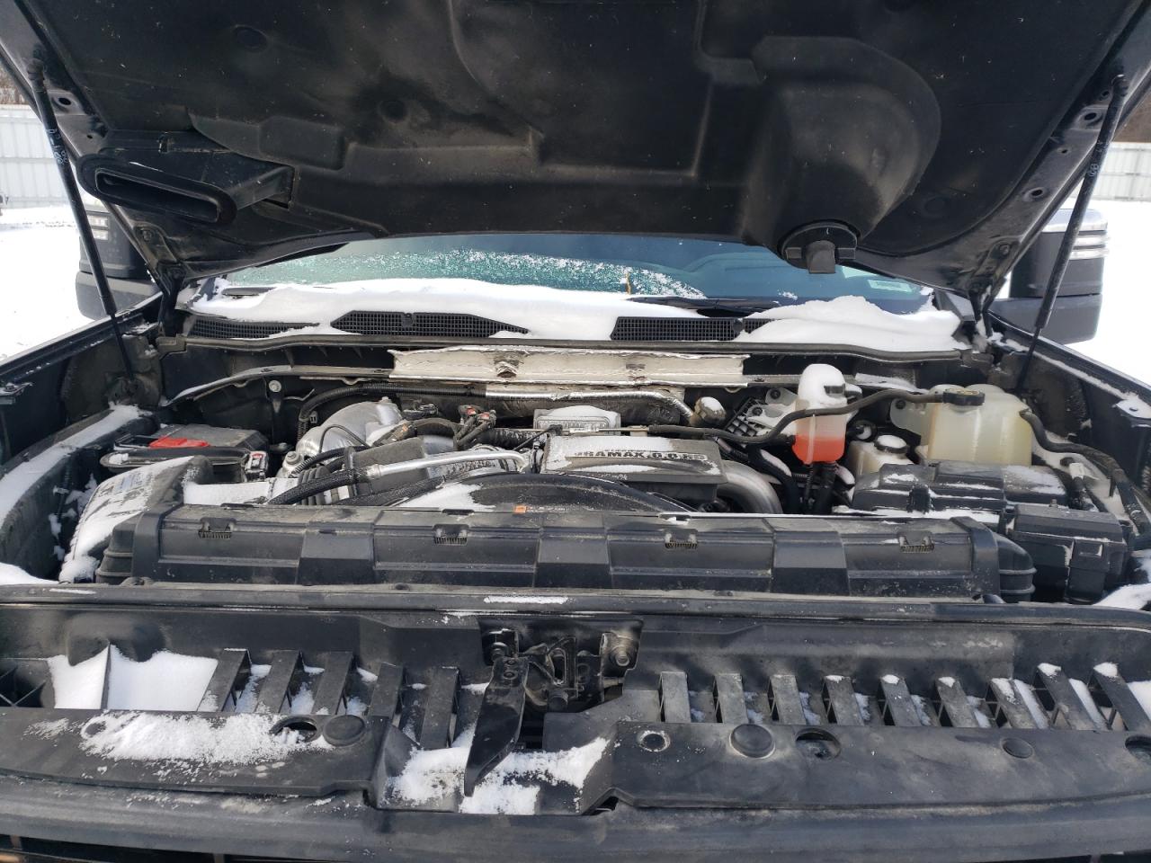 2020 Chevrolet Silverado VIN 1GC4YVEY0LF189921 Copart auction photo, undercarriage / all over damage thumbnail 11