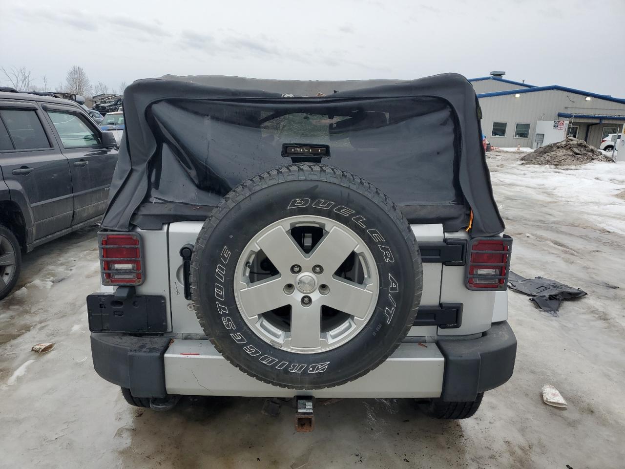 2012 Jeep Wrangler VIN 1C4AJWBG8CL154554 Copart auction photo, all over damage thumbnail 6