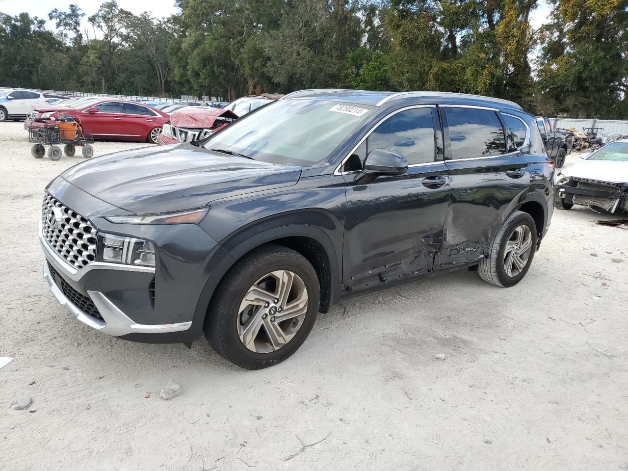 2022 Hyundai Santa Fe VIN 5NMS24AJ9NH389262