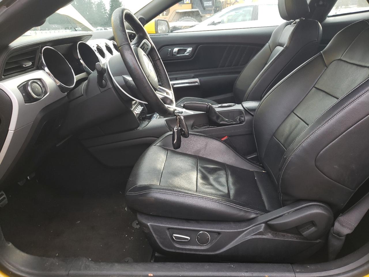 2016 Ford Mustang VIN 1FA6P8TH7G5306959 Copart auction photo, front end / side damage thumbnail 7