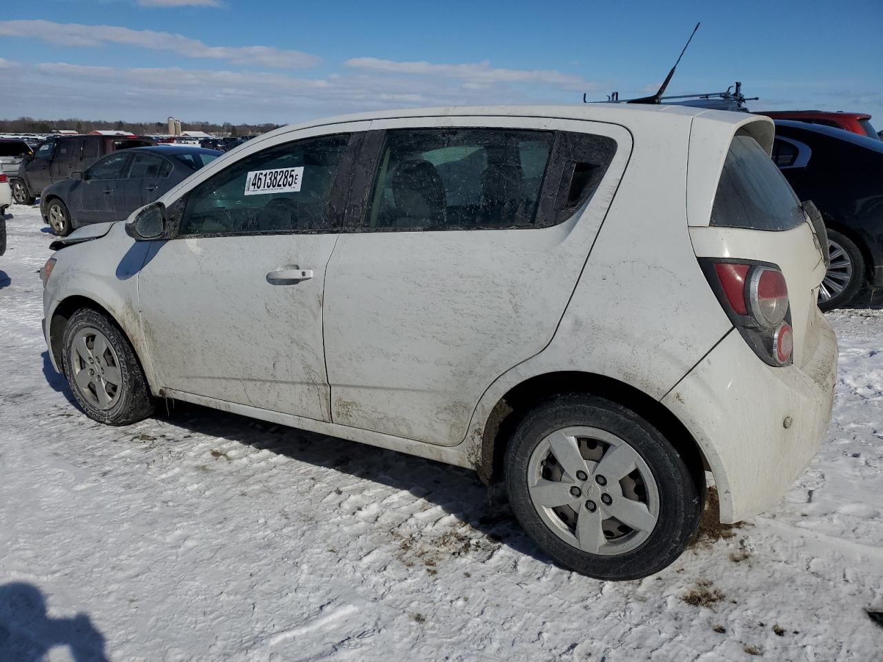 2014 Chevrolet Sonic VIN 1G1JA6SH0E4206967 Copart auction photo, front end damage thumbnail 2