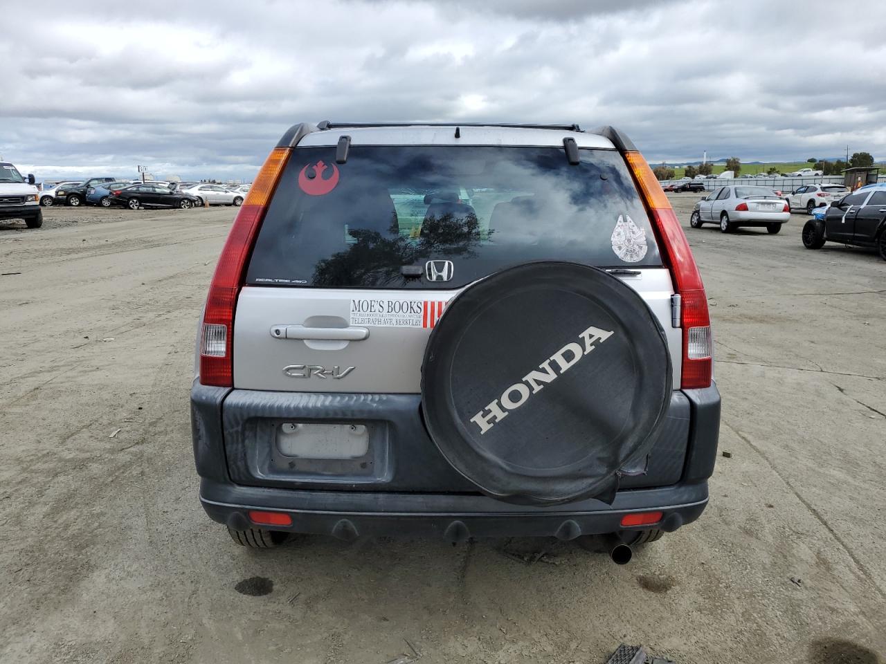 2004 Honda CR-V VIN JHLRD78854C005684 Copart auction photo, side damage thumbnail 6