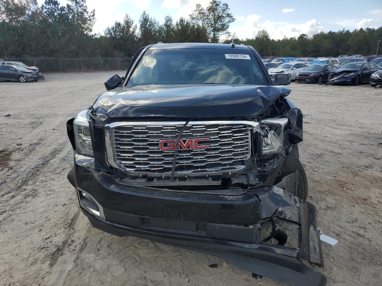2018 GMC Yukon VIN 1GKS1HKJ6JR396012 Copart auction photo, side / front end damage thumbnail 5