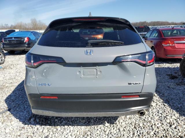 2024 Honda HR-V VIN 3CZRZ2H58RM710762 Copart auction photo, front end damage thumbnail 6