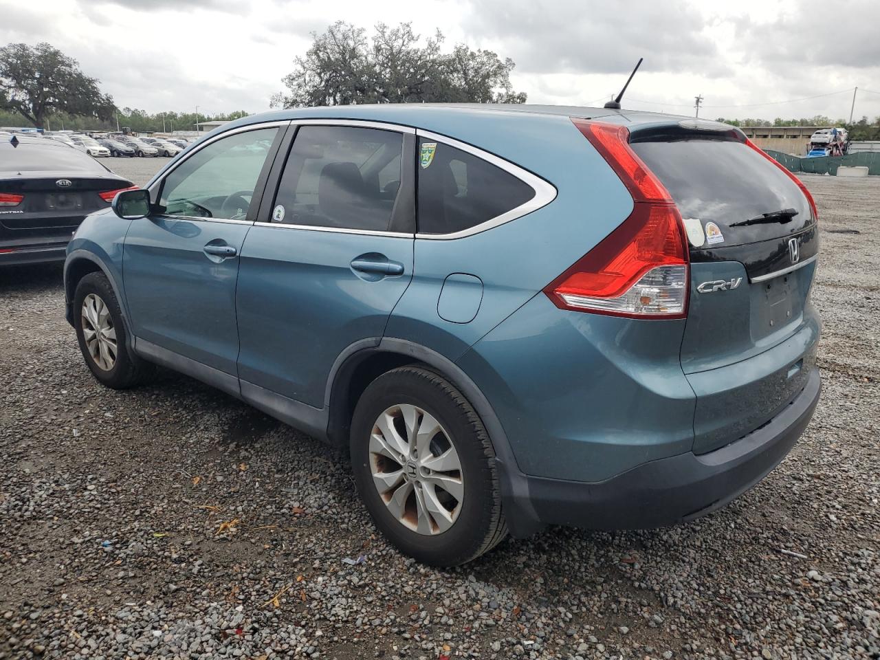 2014 Honda CR-V VIN 5J6RM3H5XEL024853 Copart auction photo, front end damage thumbnail 2