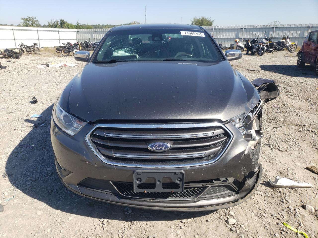 2018 Ford Taurus VIN 1FAHP2F89JG133510 Copart auction photo, front end damage thumbnail 5