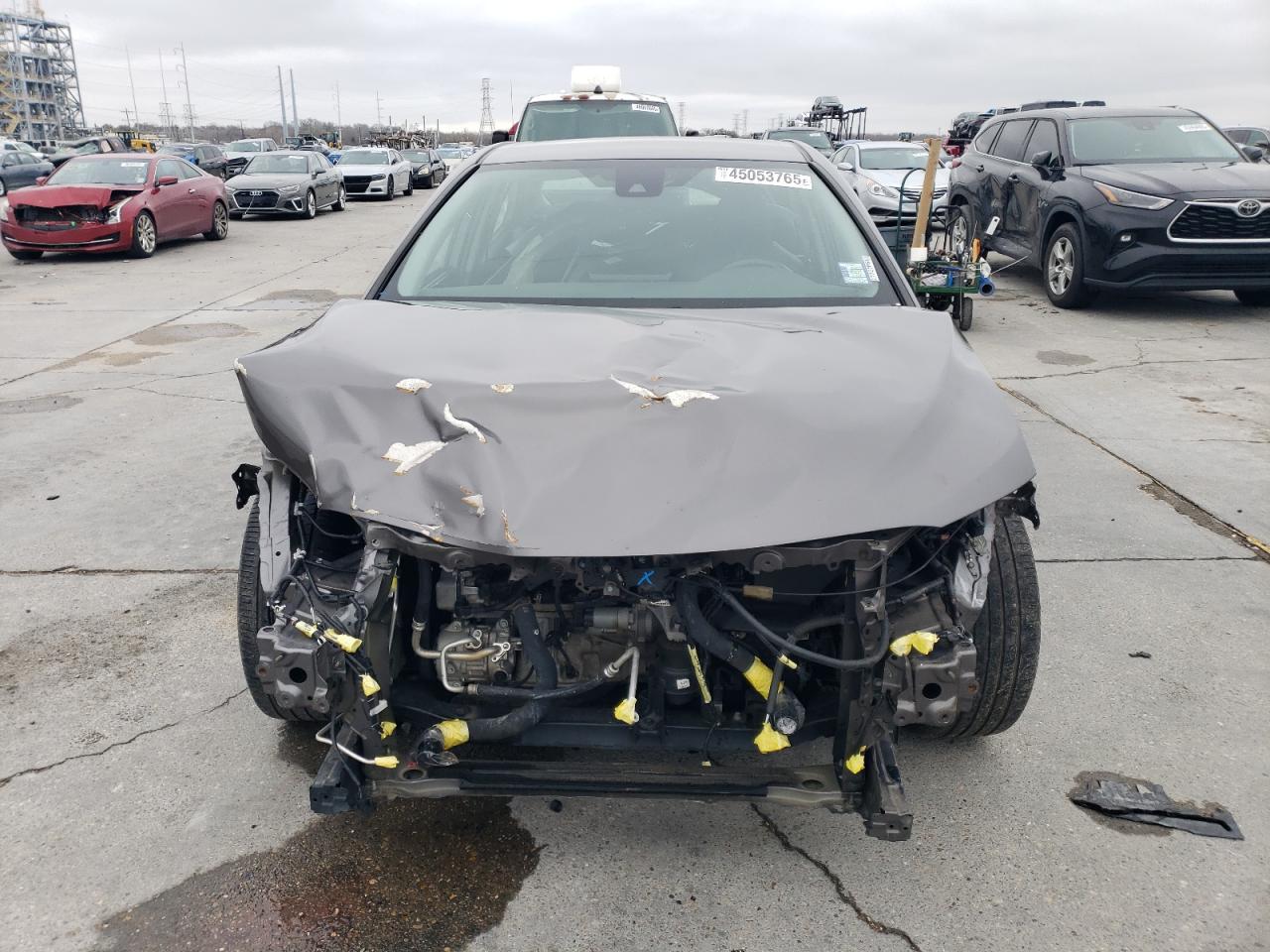 2021 Toyota Camry VIN 4T1G11AK2MU607528 Copart auction photo, frame damage / front end damage thumbnail 5