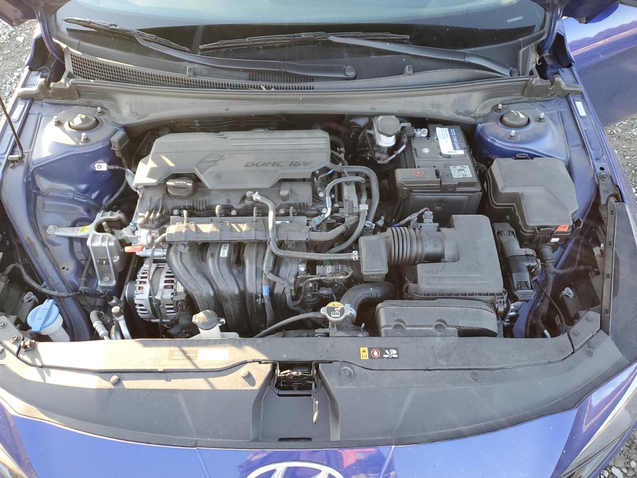 2023 Hyundai Elantra VIN KMHLP4AG8PU371014 Copart auction photo, rear end damage thumbnail 11