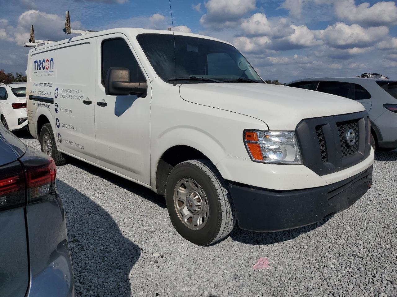 2018 Nissan NV VIN 1N6BF0KM9JN801020 Copart auction photo, rear end damage thumbnail 4