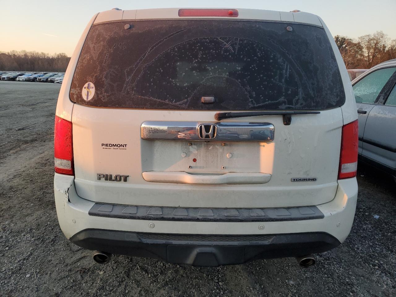 2015 Honda Pilot VIN 5FNYF3H9XFB019333 Copart auction photo, side damage thumbnail 6