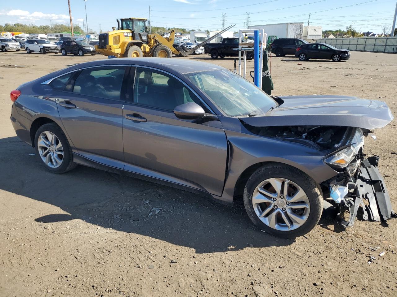 2018 Honda Accord VIN 1HGCV1F19JA165840 Copart auction photo, front end damage thumbnail 4